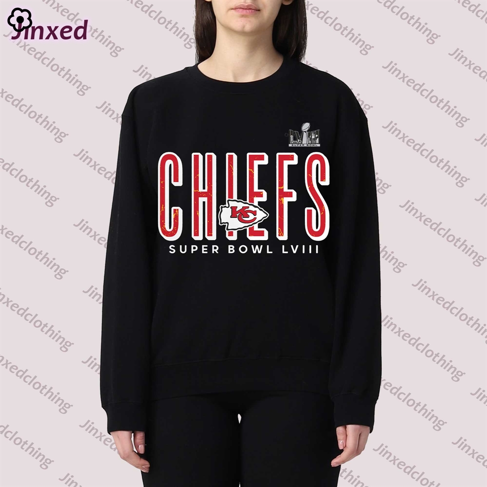 Official Kansas City Chiefs Fanatics Branded Super Bowl Lviii Fashion T-shirt Sweatshirt 